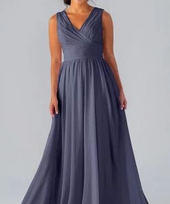 Kennedy Blue Bridesmaid Dresses Brittany