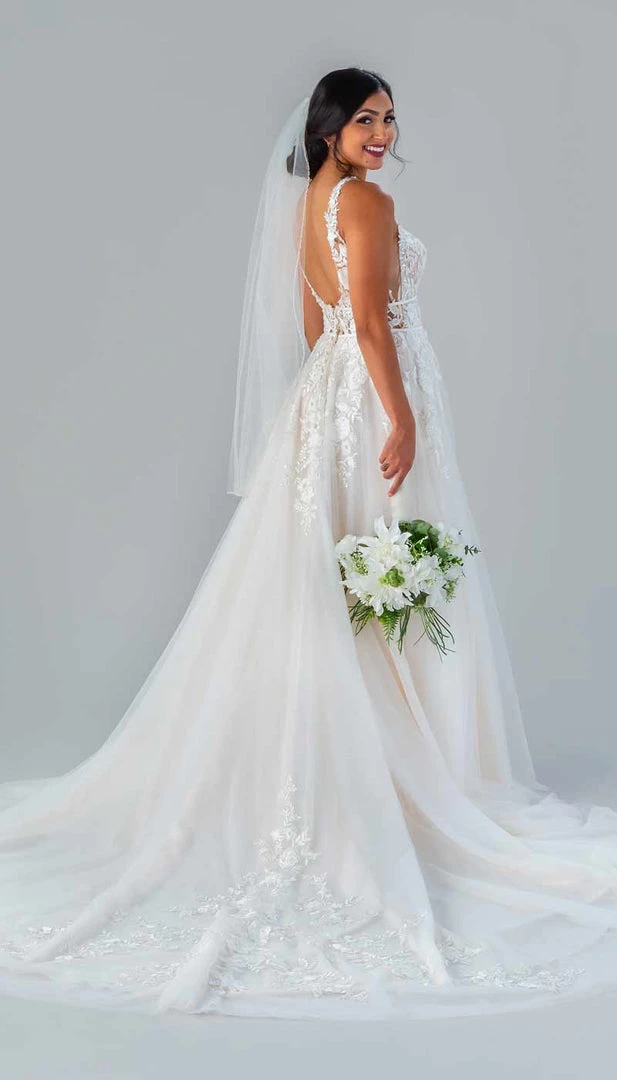 Kennedy Blue Sample Carina Try On Wedding Dresses 4 Kennedy Blue Sample Carina Try On Wedding Dresses