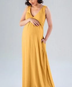 Kennedy Blue Maternity Bridesmaid Dresses Evonne