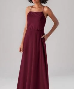 Kennedy Blue Bridesmaid Dresses Fatima