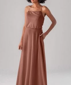 Kennedy Blue Bridesmaid Dresses Fatima