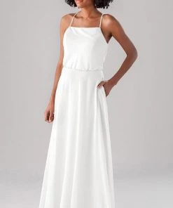 Kennedy Blue Bridesmaid Dresses Fatima