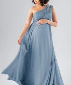 Kennedy Blue Try On Maternity Dresses Sample Jazz Size M24
