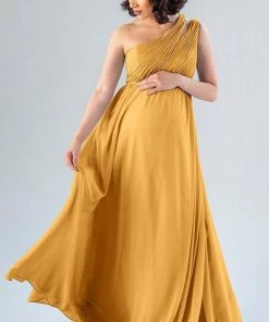 Kennedy Blue Jazz Maternity Bridesmaid Dresses