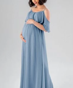 Kennedy Blue Sample Krystal Try On Maternity Dresses