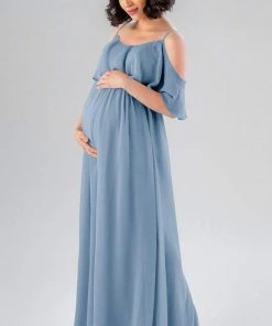 Kennedy Blue Sample Krystal Size M6 Try On Maternity Dresses