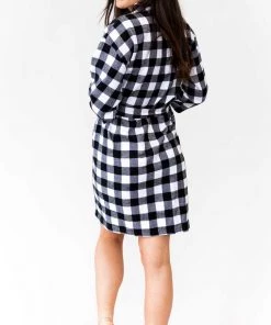 Kennedy Blue Flannel Bridal And Bridesmaid Robes 21 Kennedy Blue Flannel Bridal And Bridesmaid Robes