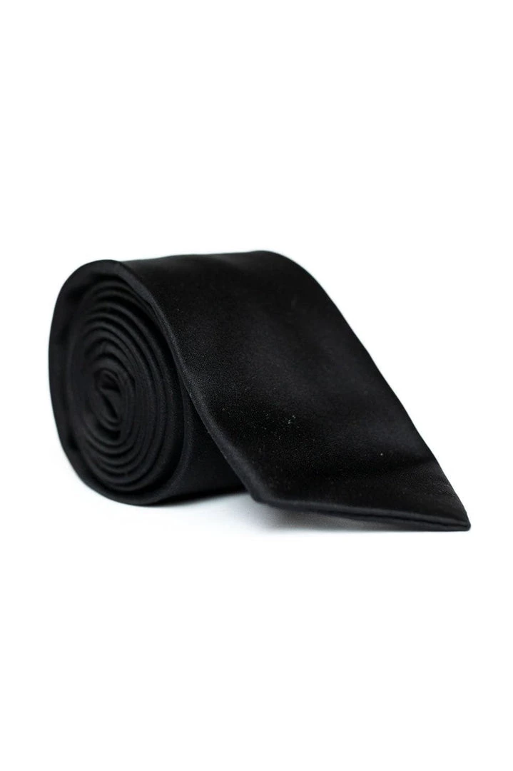 Kennedy Blue Matte Satin Solid Ties 4 Kennedy Blue Matte Satin Solid Ties