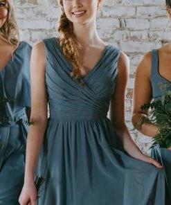 Kennedy Blue Bridesmaid Dresses Brittany