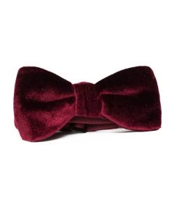 Kennedy Blue Accessories Velvet Bow Tie