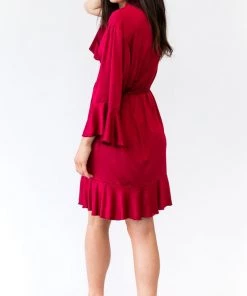 Kennedy Blue Ruffle Bridal And Bridesmaid Robes