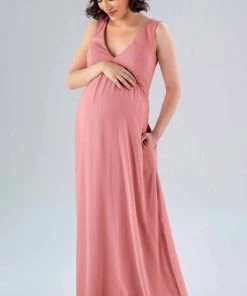 Kennedy Blue Maternity Bridesmaid Dresses Evonne