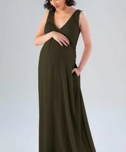 Kennedy Blue Maternity Bridesmaid Dresses Evonne