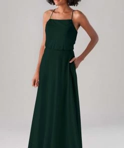 Kennedy Blue Bridesmaid Dresses Fatima