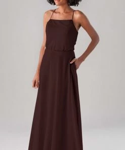 Kennedy Blue Bridesmaid Dresses Fatima