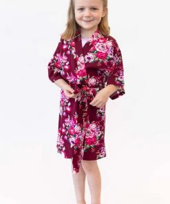 Kennedy Blue Accessories Junior Bridesmaid Floral Robes