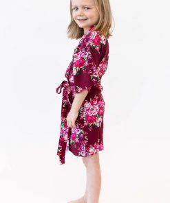 Kennedy Blue Accessories Junior Bridesmaid Floral Robes