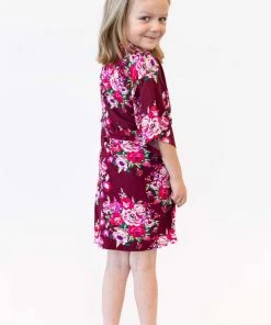 Kennedy Blue Accessories Junior Bridesmaid Floral Robes