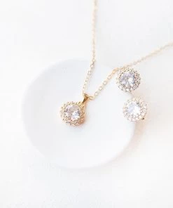 Kennedy Blue Accessories Gold Pendant Necklace