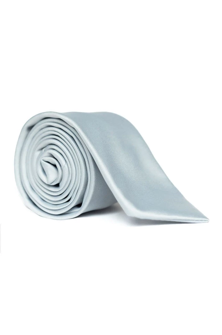 Kennedy Blue Matte Satin Solid Ties 7 Kennedy Blue Matte Satin Solid Ties