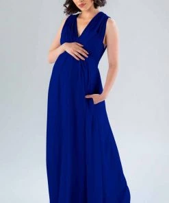 Kennedy Blue Maternity Bridesmaid Dresses Misty