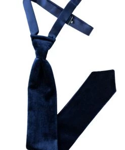 Kennedy Blue Velvet Solid Ties