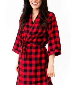 Kennedy Blue Flannel Bridal And Bridesmaid Robes 16 Kennedy Blue Flannel Bridal And Bridesmaid Robes