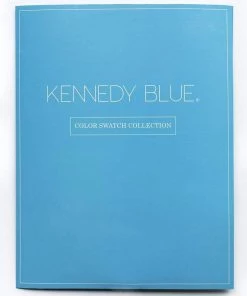 Kennedy Blue Chiffon Fabric Swatch Page Bundle Sale