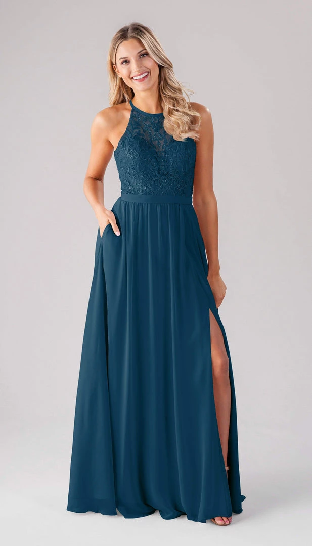 Kennedy Blue Sample Melanie - Beaded Size 4 9 Kennedy Blue Sample Melanie - Beaded Size 4