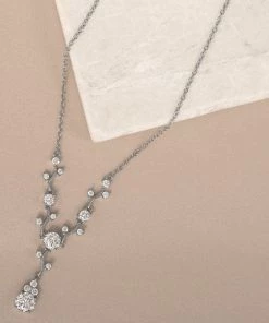 Kennedy Blue Accessories Crystal Vine Necklace