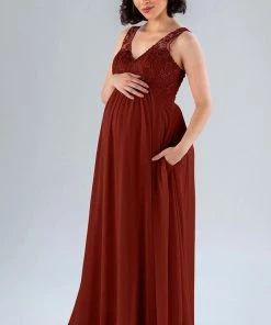 Kennedy Blue Maternity Bridesmaid Dresses Palmer