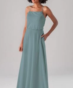 Kennedy Blue Bridesmaid Dresses Fatima