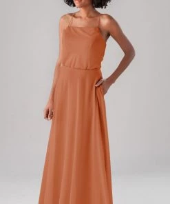 Kennedy Blue Bridesmaid Dresses Fatima