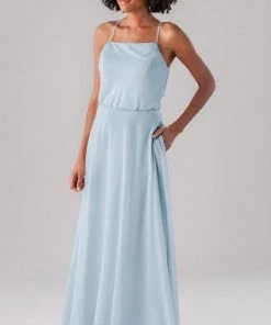 Kennedy Blue Bridesmaid Dresses Fatima