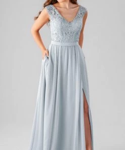 Kennedy Blue Sample Natalie - Beaded Size 8