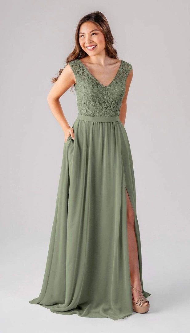 Kennedy Blue Sample Natalie - Beaded Size 00 5 Kennedy Blue Sample Natalie - Beaded Size 00