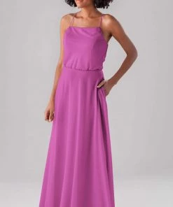 Kennedy Blue Bridesmaid Dresses Fatima