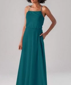 Kennedy Blue Bridesmaid Dresses Fatima