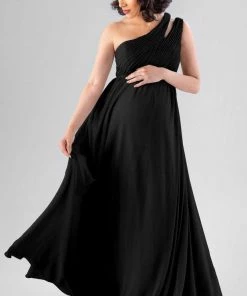 Kennedy Blue Jazz Maternity Bridesmaid Dresses