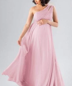 Kennedy Blue Jazz Maternity Bridesmaid Dresses
