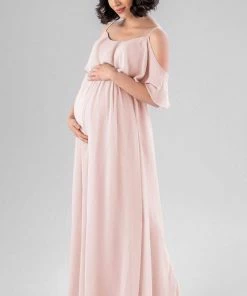 Kennedy Blue Sample Krystal Try On Maternity Dresses