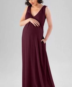 Kennedy Blue Maternity Bridesmaid Dresses Evonne