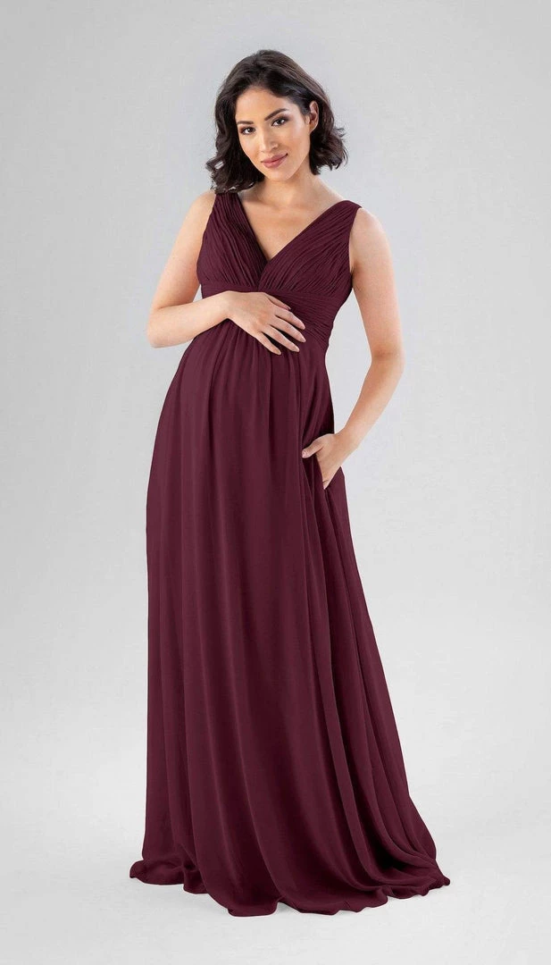 Kennedy Blue Paisley Maternity Bridesmaid Dresses 7 Kennedy Blue Paisley Maternity Bridesmaid Dresses