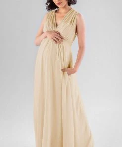 Kennedy Blue Maternity Bridesmaid Dresses Misty
