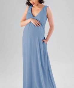 Kennedy Blue Maternity Bridesmaid Dresses Evonne