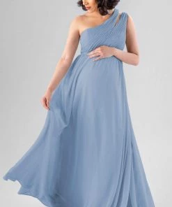 Kennedy Blue Jazz Maternity Bridesmaid Dresses