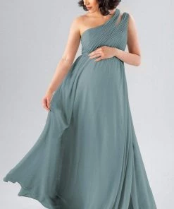 Kennedy Blue Jazz Maternity Bridesmaid Dresses