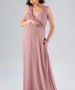 Kennedy Blue Maternity Bridesmaid Dresses Evonne