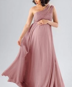 Kennedy Blue Jazz Maternity Bridesmaid Dresses