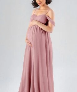 Kennedy Blue Jewel Maternity Bridesmaid Dresses